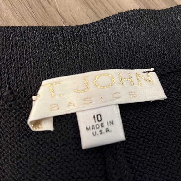 ST. JOHN BASICS EARLY Y2K KNIT PANTS 10 - Picture 14 of 16